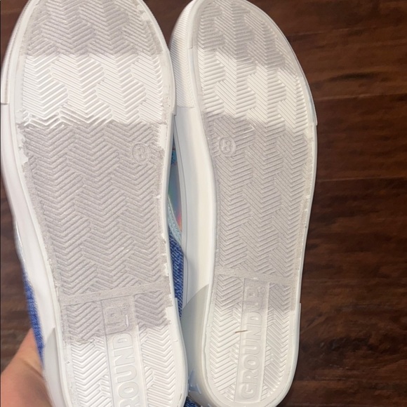 Holographic Disney Slip-On Shoes Like New Without Box - Picture 10 of 11